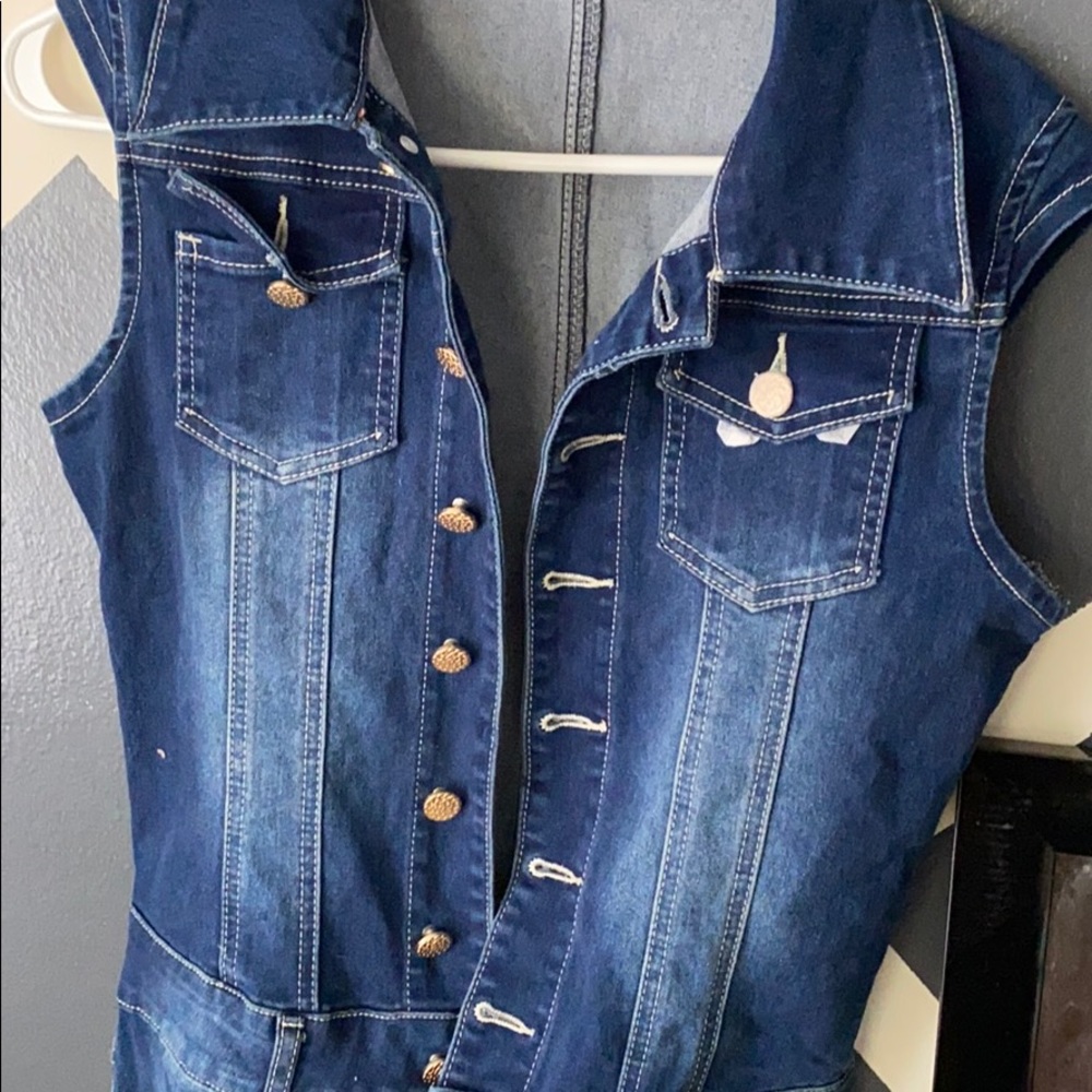 Denim jumper